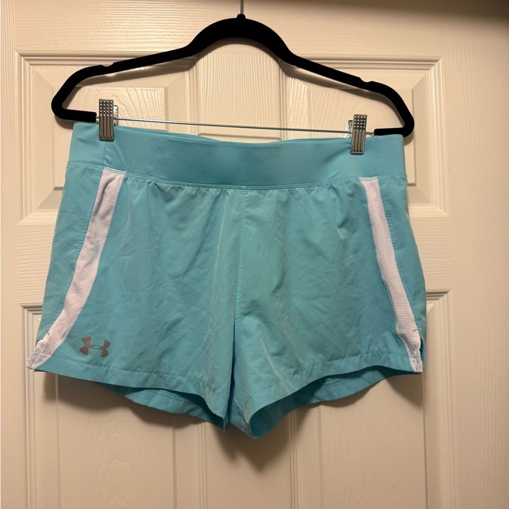 Under armor Women's Light Blue Athletic Shorts